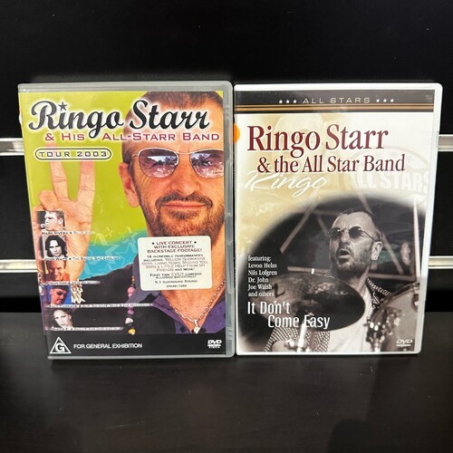 RINGO STARR DVD BUNDLE - RINGO STARR & THE ALL-STAR BAND &  HIS ALL-STARR BANDTOUR 2003 - GC