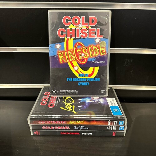COLD CHISEL DVD BUNDLE - LAST STAND, RINGSIDE, VISION, ROCKPALAST - GC