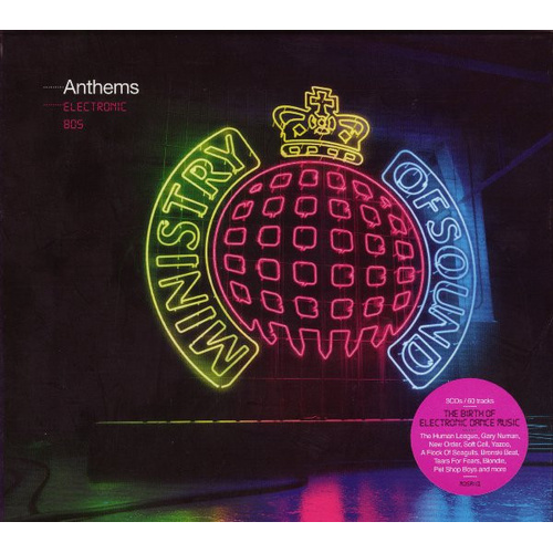 MINISTRY OF SOUND - Anthems Electronic 80s (3 CD, 2010) [AUST. ED. ALT. TRACKS]