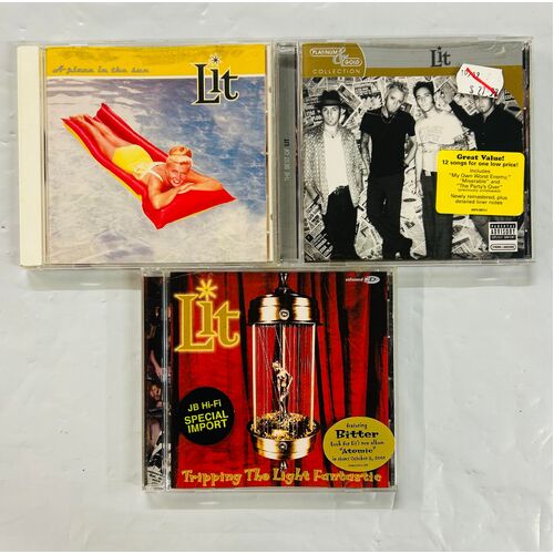 Lit - set of 3 cd collection 2