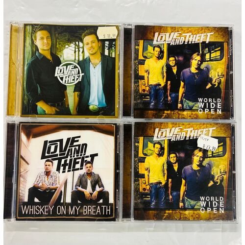Love and Theft - set of 4 cd collection 1