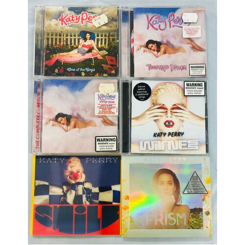 Katty Perry - set of 6 cds collection 1
