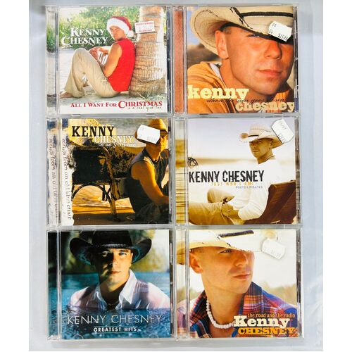Kenny Chesney - Set of 6 cd collection 1