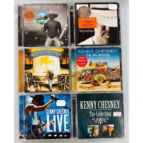Kenny Chesney - set of 6 cd collection 2