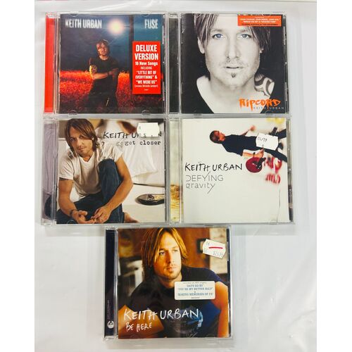 Keith Urban - set of 5 cd collection 2