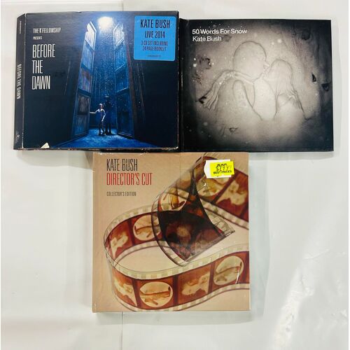 Kate Bush - set of 3 cds collection 1