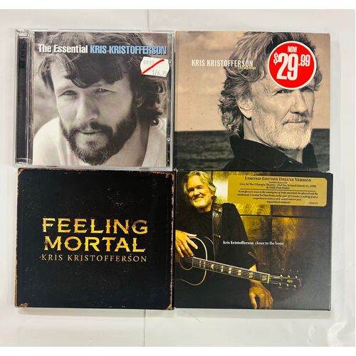 Kris Kristofferson - set of 4 cd collection 1