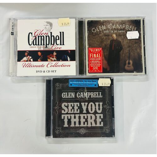 Glen Campbell - set of 3 cds collection 1