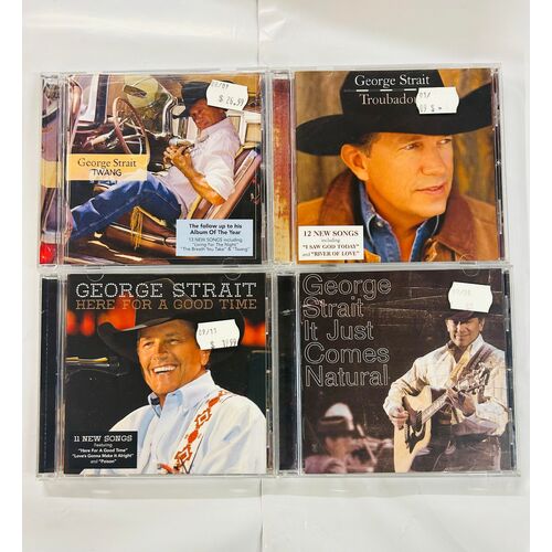 George Strait - set of 4 cds collection 1