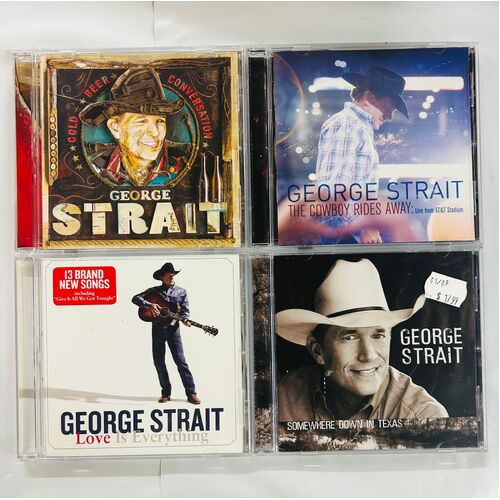 George Strait - set of 4 cds collection 2