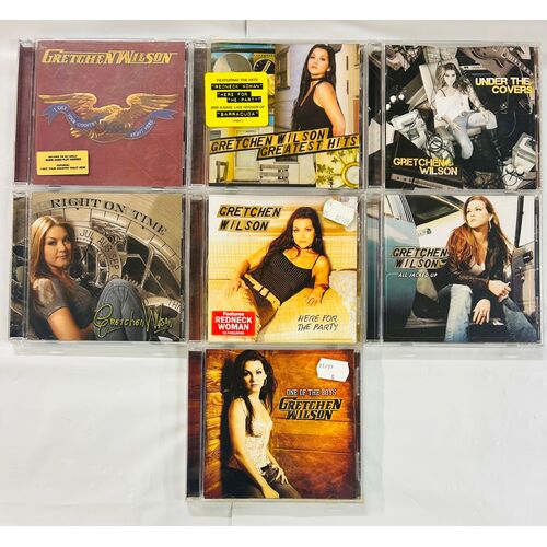 Gretchen Wilson - set of 7 cds collection 1