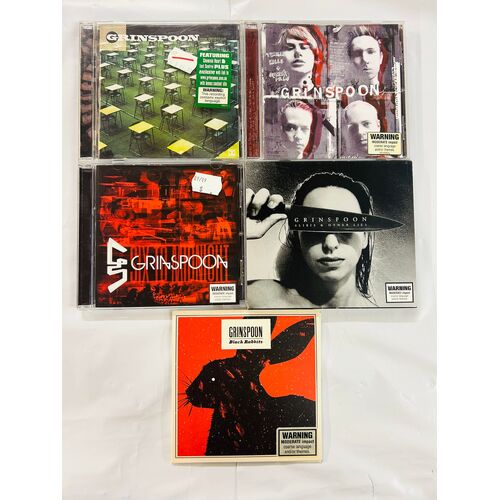 Grinspoon - set of 5 cds collection 1