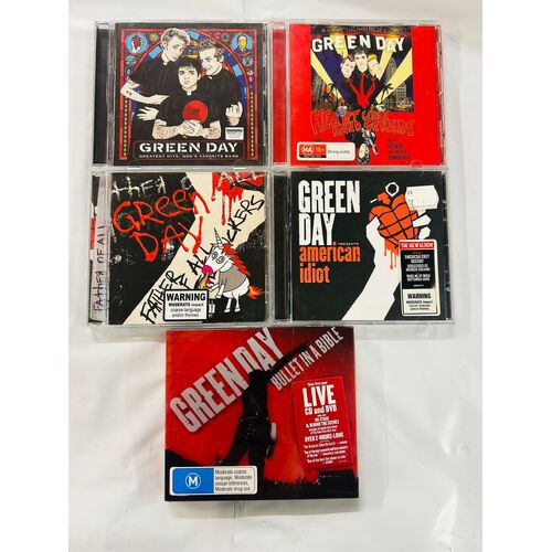 Green Day - set od 5 cds collection 2