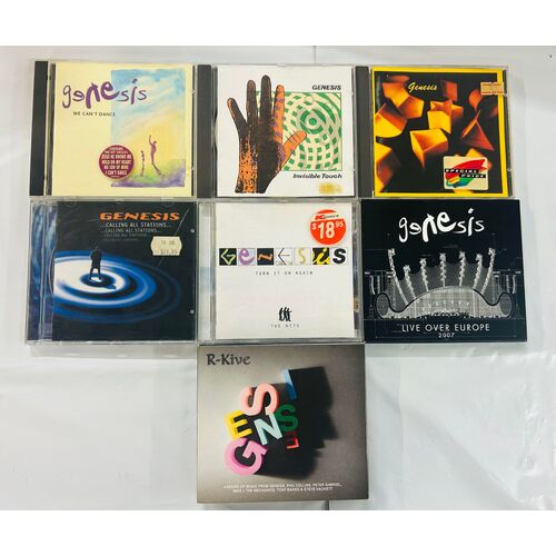 Genesis - set of 7 cds collection 1