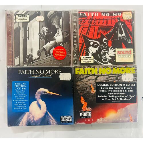 Faith No More - set of 4 cds collection 1