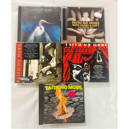 Faith No More - set of 5 cds collection 2