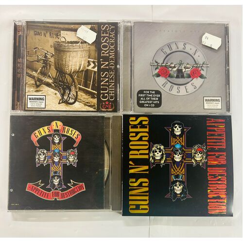 Guns N Roses - set of 4 cds collection 1