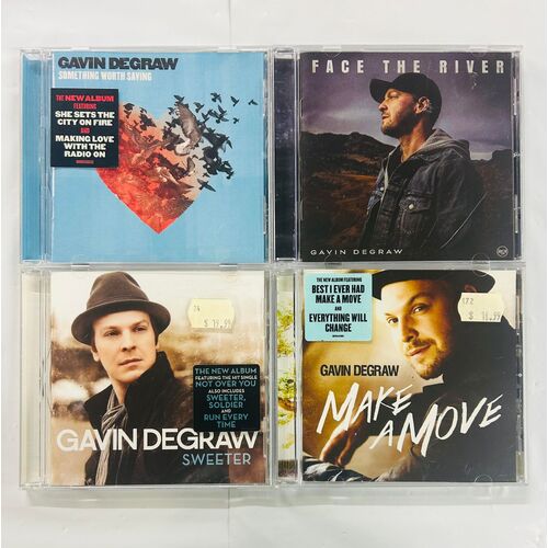 Gavin Degraw - set of 4 cds collection 2
