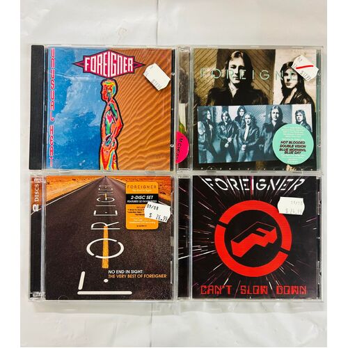 Foreigner - set of 4 cds collection 1