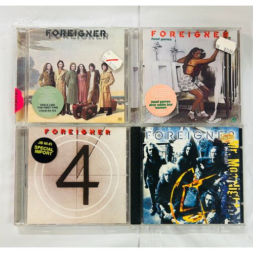 Foreigner - set of 4 cds collection 1