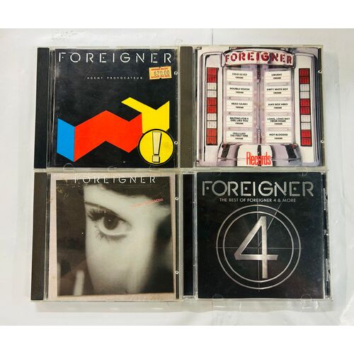 Foreigner - set of 4 cds collection 3