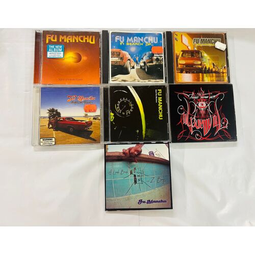 Fu Mancho - set of 7 cds collection 1