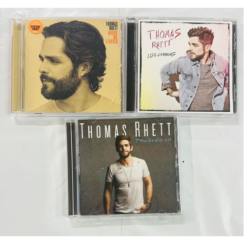 Thomas Rhett - set of 3 cds collection 1