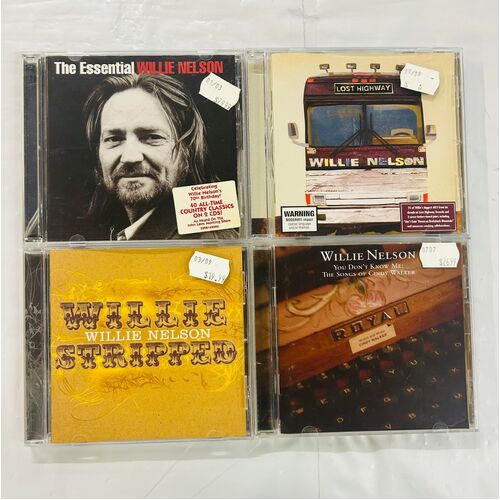 Willie Nelson - set of 4 cds collection 1