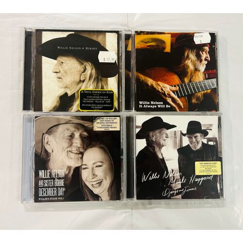 Willie Nelson - set of 4 cds collection 3