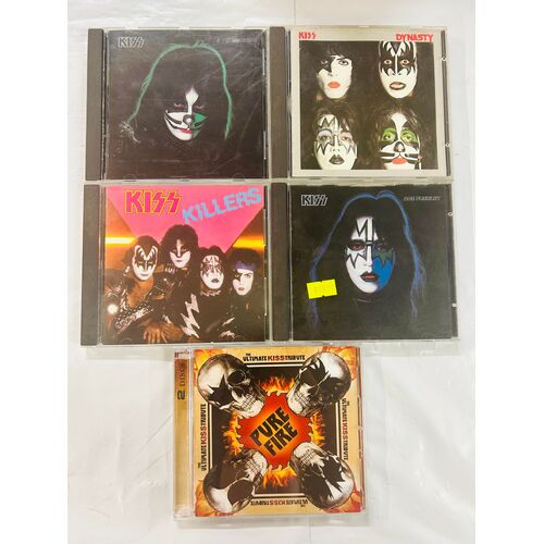 KISS - set of 5 cds collection 1