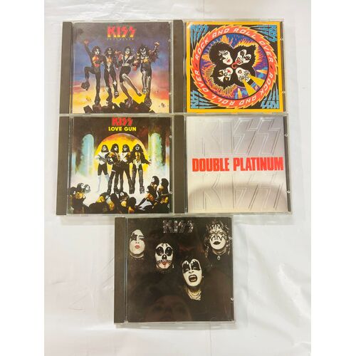 KISS - set of 5 cds collection 2