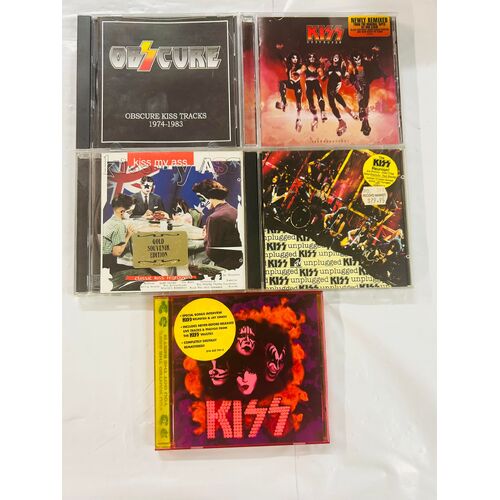 KISS - set of 5 cds collection 4
