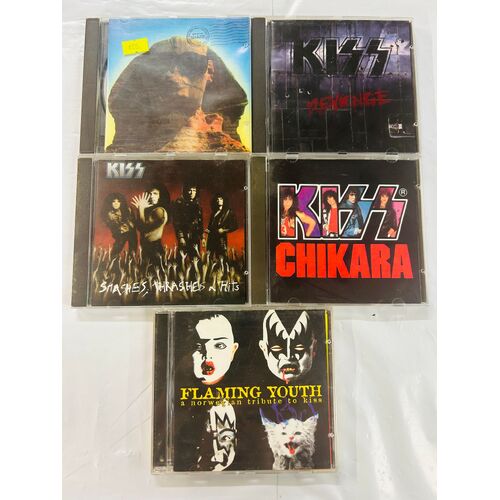 KISS - set of 5 cds collection 6
