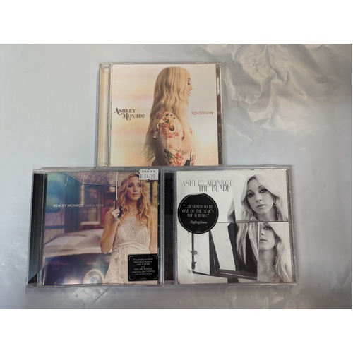 ASHLEY MONROE - Set of 3 CDS