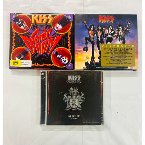 Kiss - set of 3 cds collection 9