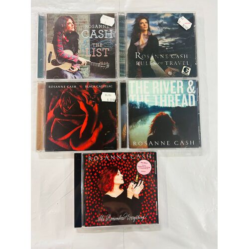 Rosanne Cash - set of 5 cds collection 1