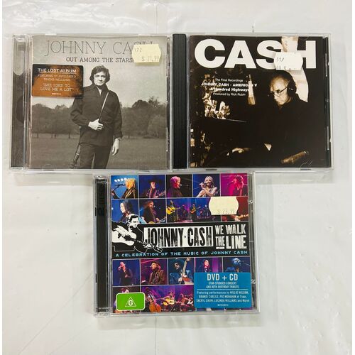 Johnny Cash - set of 3 cds collection 1
