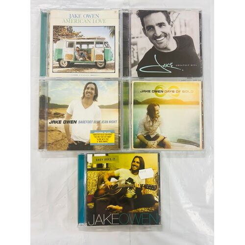 Jake owen - set of 5 cds collection 1