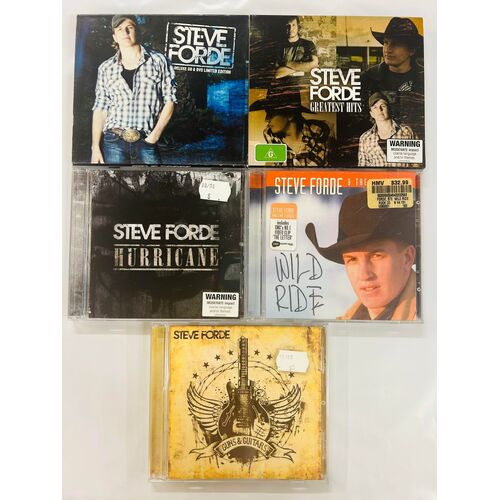 Steve Forde - set of 5 cds collection 1