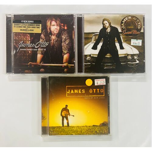 James otto - set of 3 cds collection 1
