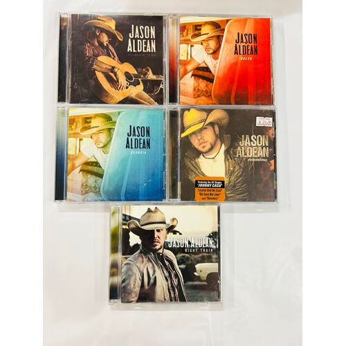 Jason Aldean - set of 5 cds collection 1