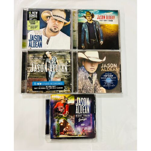 Jason Aldean - set of 5 cds collection 2