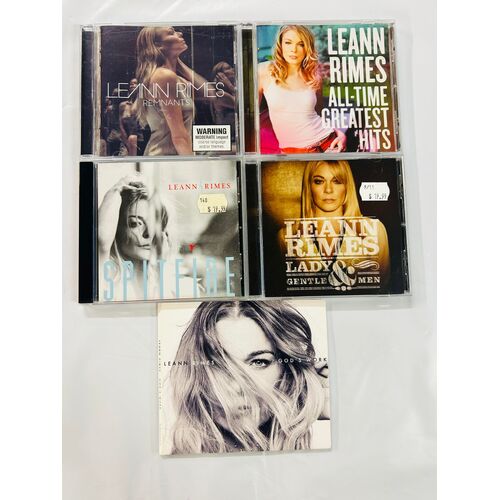 Leann Rimes - set of 5 cds collection 1