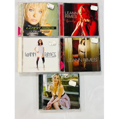 Leann Rimes - set of 5 cds collection 2