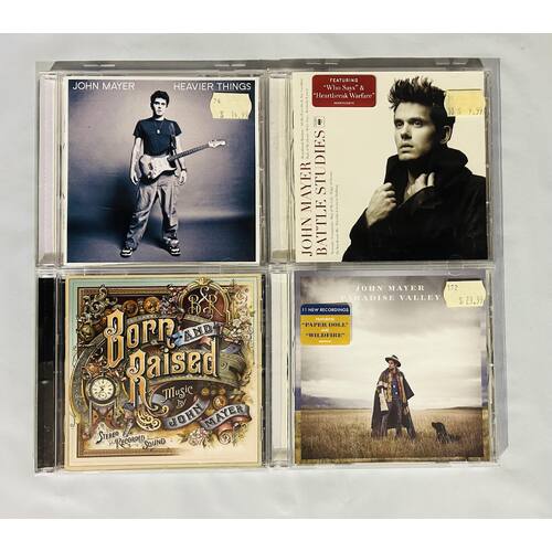 John Mayer - set of 4 cds collection 1