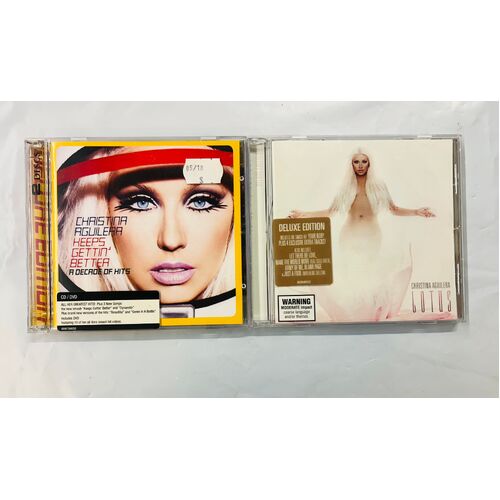 Christina Alguilera - set of 2 cds collection 1