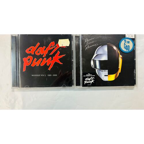 Daft Punk - set of 2 cds collection 1