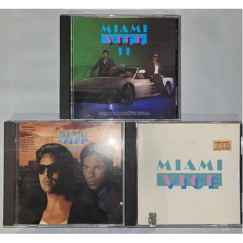 MIAMI VICE - Set of 3 CD's - Collection 1