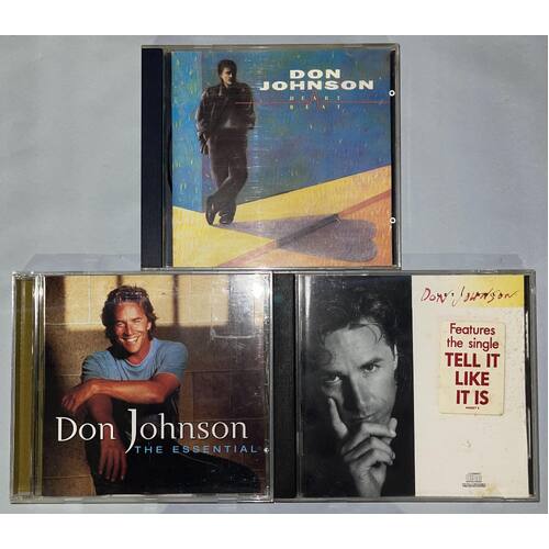 Don Johnson  - Set of 3 CD's Collection 1