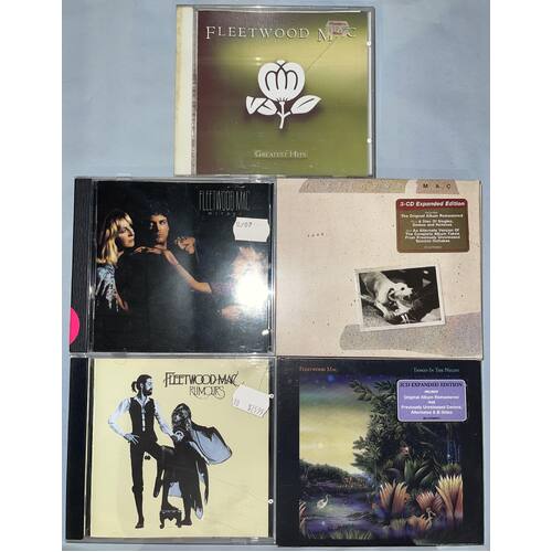 FLEETWOOD MAC - Set of 5 CD's Collection 1